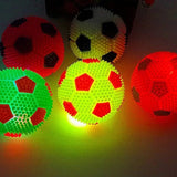 Sporting FIFA LED night glowing pet football pattern toy