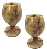 Onyx Marble Wine Glass, 100% Natural Marble