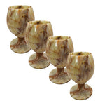 Onyx Marble Wine Glass, 100% Natural Marble