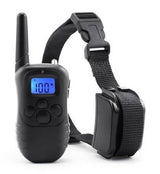 Gentle compact waterproof pet training collar with LCD display