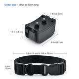 Gentle compact waterproof pet training collar with LCD display