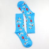 Funky comfortable high quality winter dog socks for women