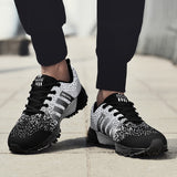 Breathable Lightweight Outdoor Shoes and Sneakers, Galaxy Pattern and Simple Pattern