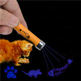 Creative and funny LED laser pet toy with different patterns