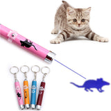 Creative and funny LED laser pet toy with different patterns