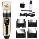 Creamy Gold wireless electric ultra-low noise pet trimmer