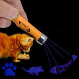 Creative and funny LED laser pet toy with different patterns