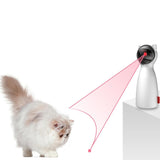 LED laser pet toy with multi-angle adjustment