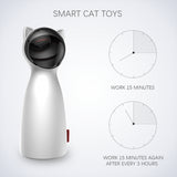 LED laser pet toy with multi-angle adjustment