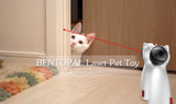 LED laser pet toy with multi-angle adjustment