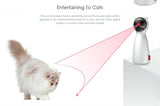 LED laser pet toy with multi-angle adjustment