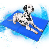 Pet cooling non-toxic mat with gel pad cushion